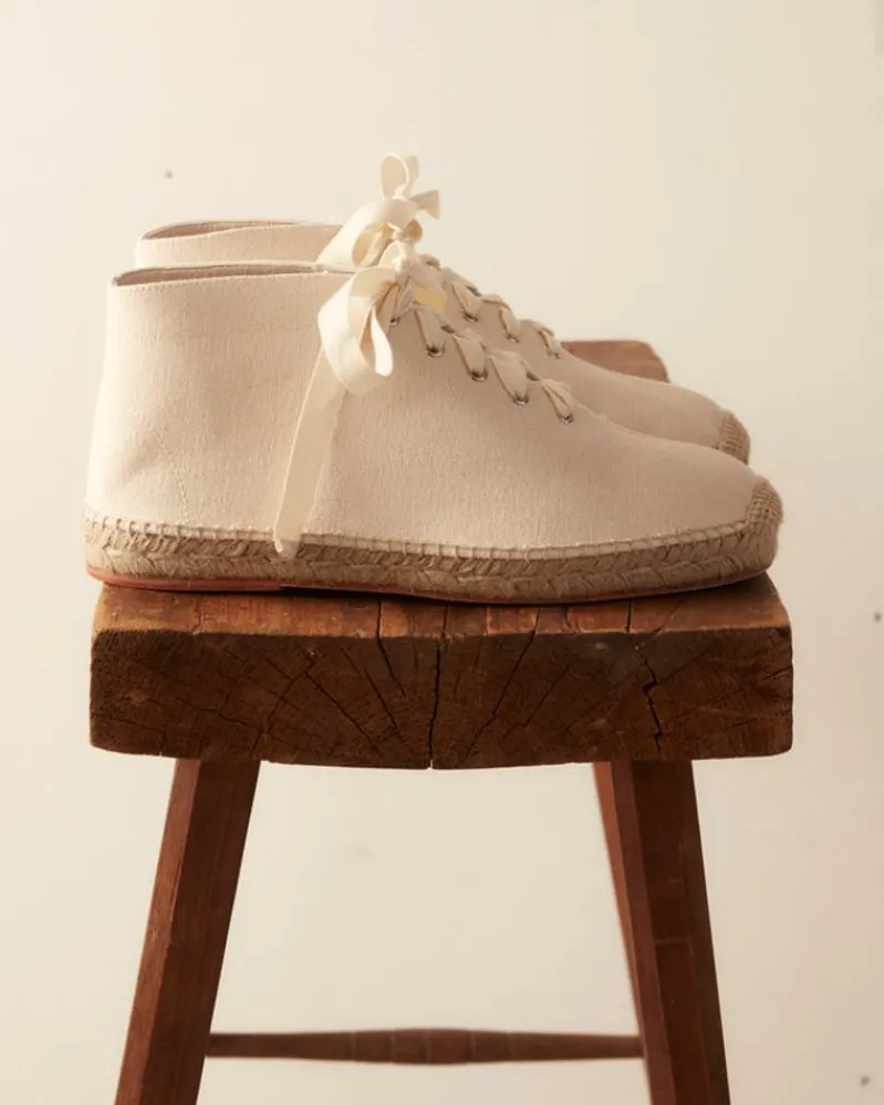 Shoes<BODE Canvas High-Top Espadrille