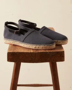 Shoes<BODE Canvas Slip-On Espadrille - Navy