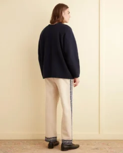 Trousers & Pants<BODE Caracalla Vine Trousers Cream