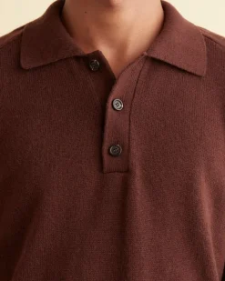 Knitwear<BODE Cashmere Polo - Cinnabar