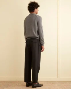 Knitwear<BODE Cashmere Polo - Grey