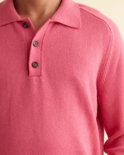 Knitwear<BODE Cashmere Polo - Pink