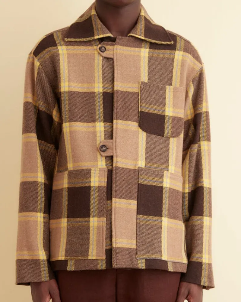 Outerwear<BODE Charleston Plaid Jacket Brown