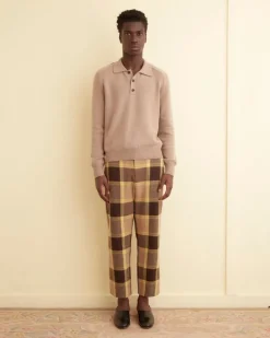 Trousers & Pants<BODE Charleston Plaid Trousers Brown