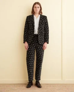 Outerwear<BODE Chicory Corduroy Suit Jacket Black