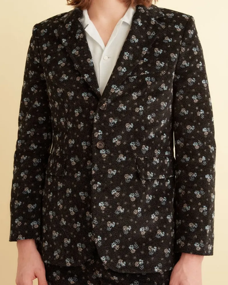 Suiting<BODE Chicory Corduroy Suit Jacket Black