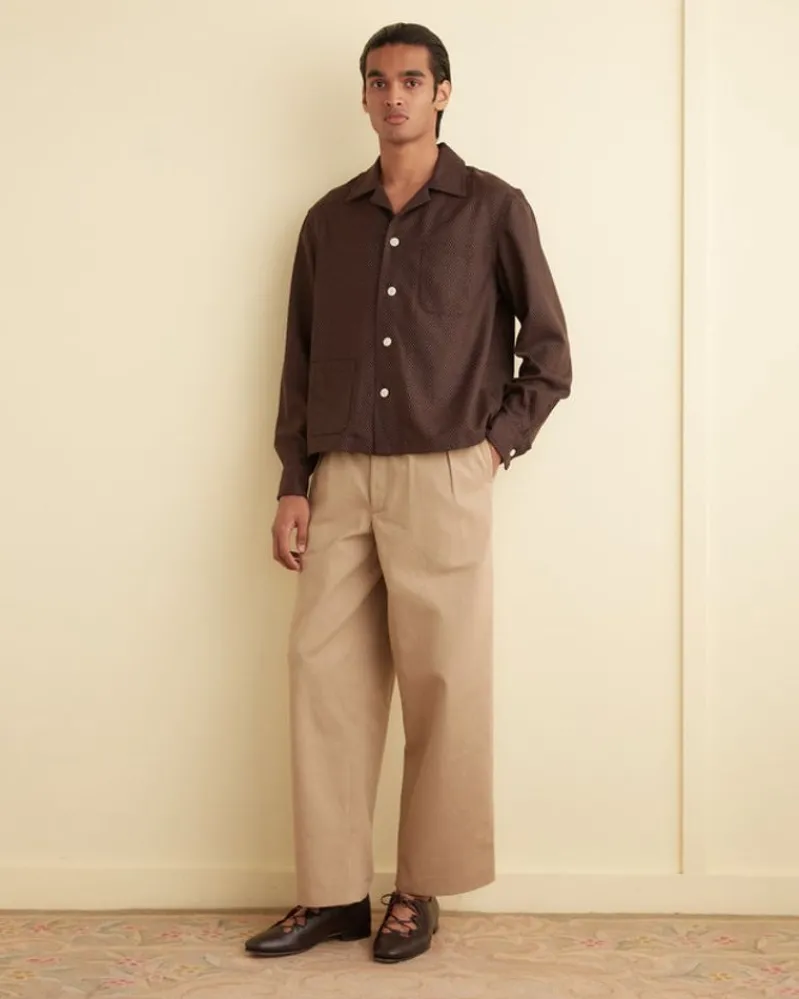 Outerwear<BODE Chili Chocolate Overshirt - M/L Brown