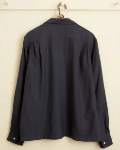Shirts<BODE Cinema Room Long Sleeve Shirt Black