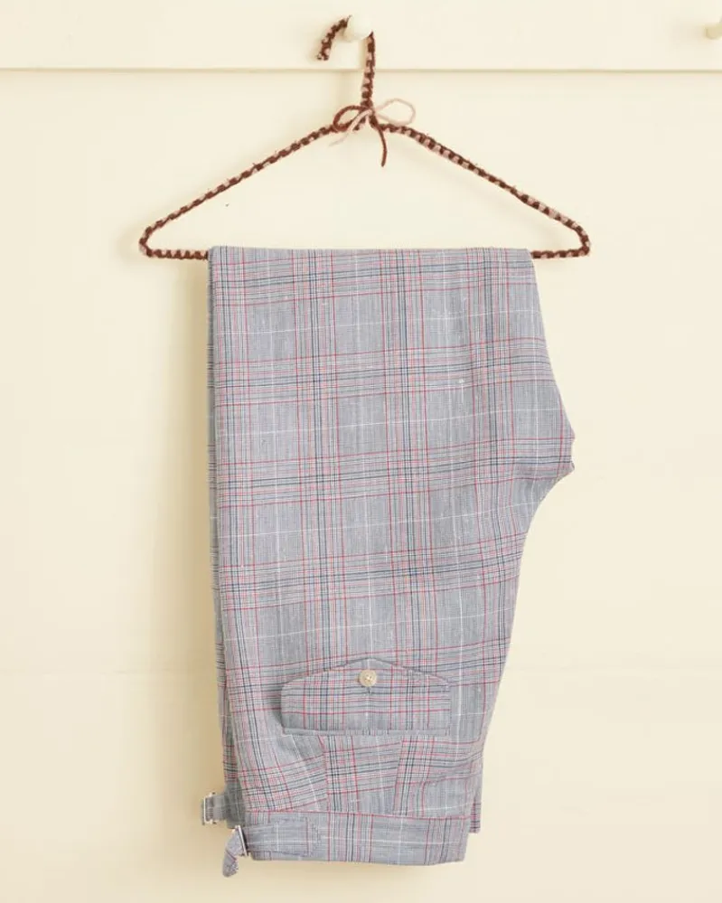 Trousers & Pants<BODE Cinnabar Plaid Trousers - 33 Multi