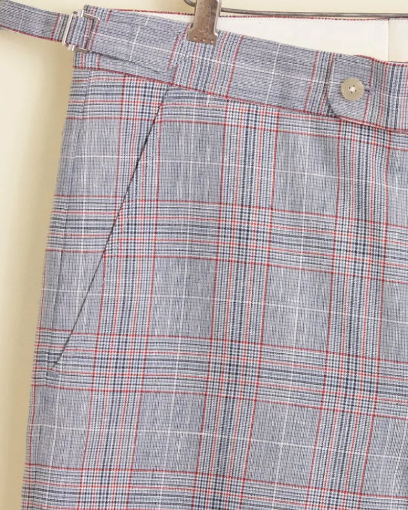 Trousers & Pants<BODE Cinnabar Plaid Trousers - 33 Multi