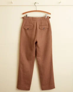 Trousers & Pants<BODE Cinnamon Chevron Trousers - 28 Brown