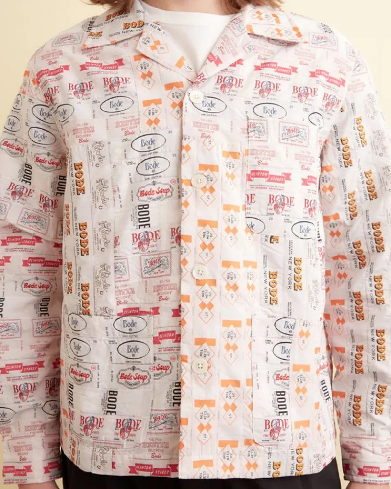 Shirts<BODE Clinton Street Label Overshirt