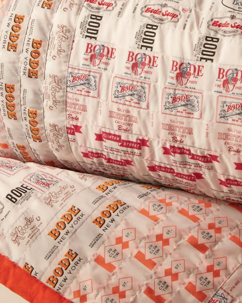 Home Goods<BODE Clinton Street Label Quilt
