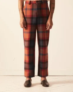 Trousers & Pants<BODE Clinton Street Plaid Trousers