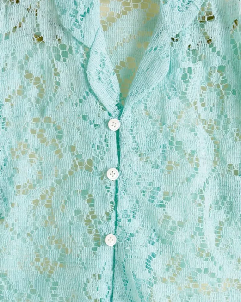 Baby Bode<BODE Coastal Sea Moss Kids' Shirt - Os