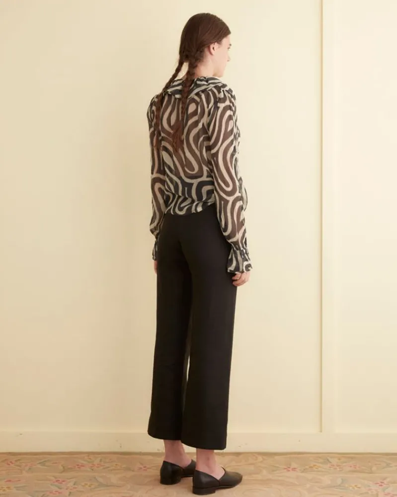 Tops<BODE Comber Print Blouse Multi