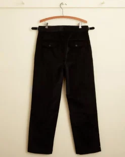 Trousers & Pants<BODE Corduroy Coal Trousers Black