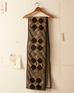 Accessories<BODE Corduroy Nine Patch Quilt Scarf