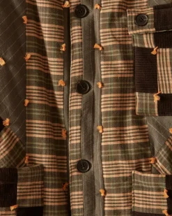 Outerwear<BODE Corduroy Nine Patch Quilt Jacket