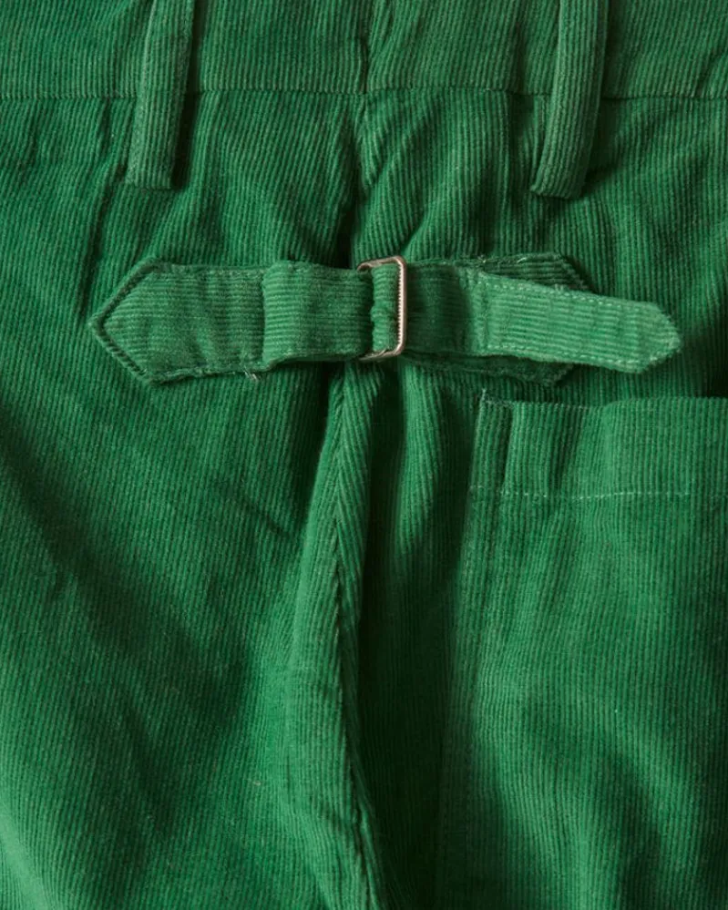 Trousers & Pants<BODE Corduroy Standard Trousers Green