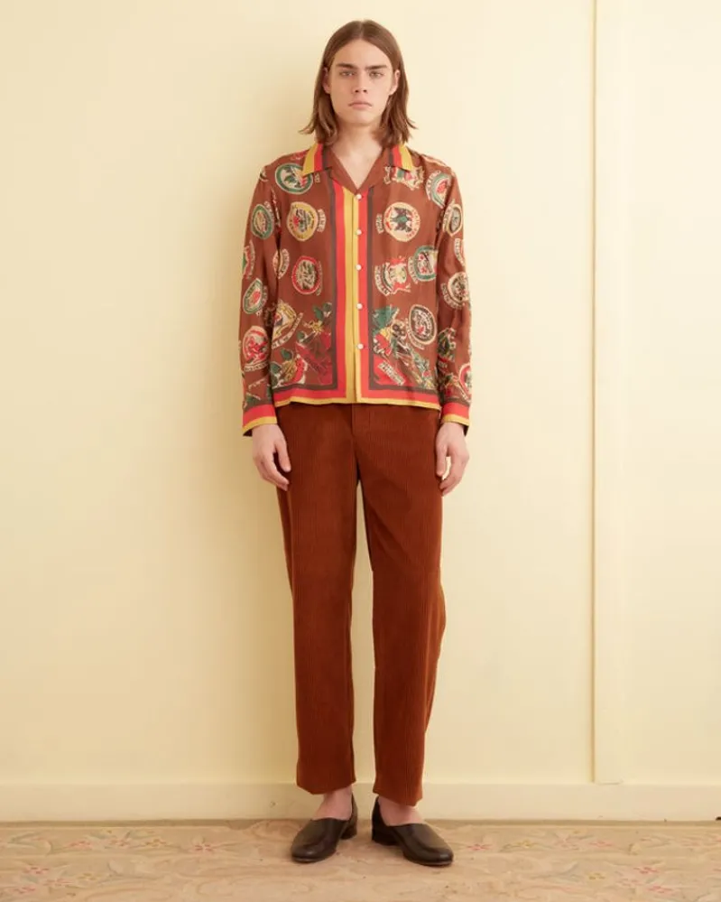 Trousers & Pants<BODE Corduroy Trousers Tobacco