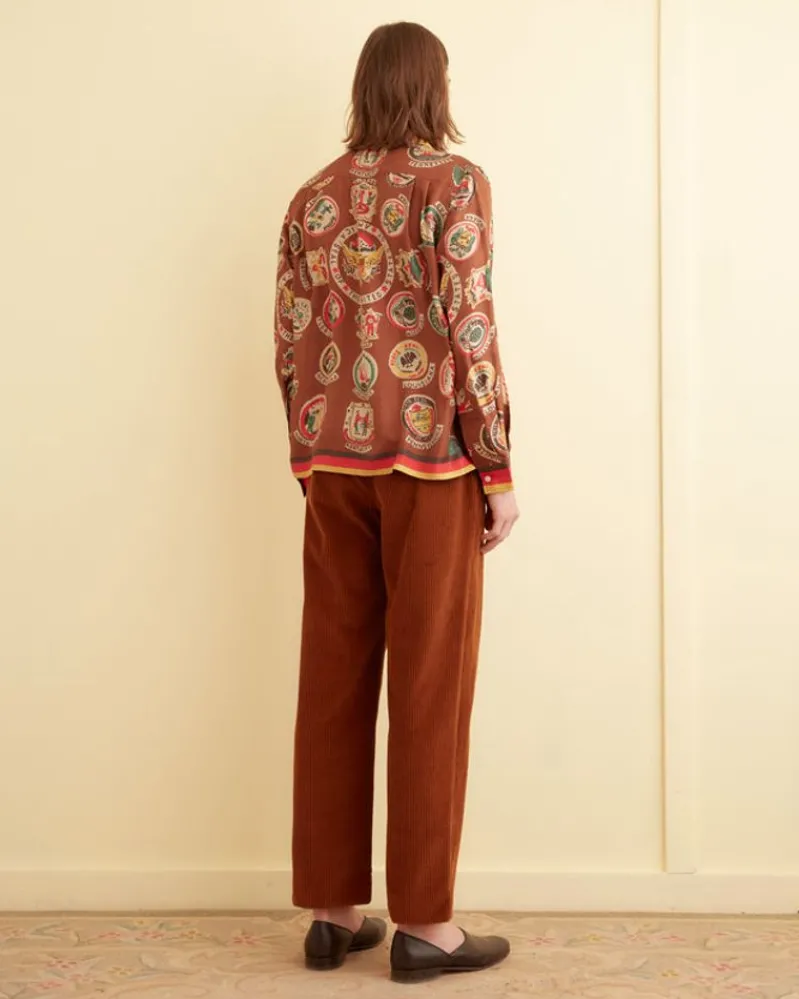 Trousers & Pants<BODE Corduroy Trousers Tobacco