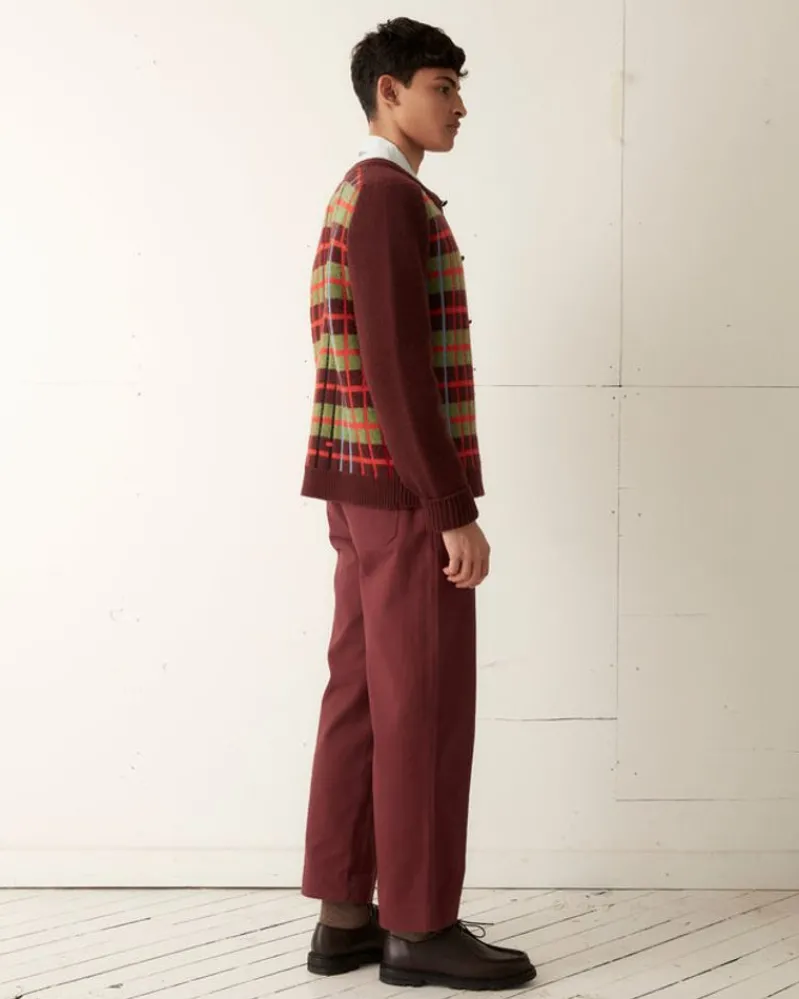 Knitwear<BODE County Plaid Cardigan