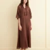 Dresses<BODE Cove Kaftan Brown