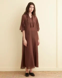 Dresses<BODE Cove Kaftan Brown