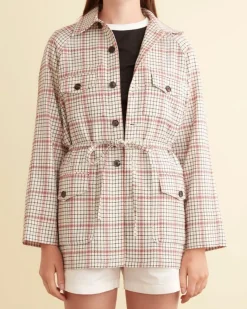 Outerwear<BODE Cream Grid Jacket - Xs Multi