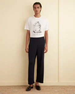 Knitwear<BODE Crepe Joggers Blue