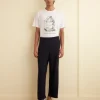 Trousers & Pants<BODE Crepe Joggers Blue