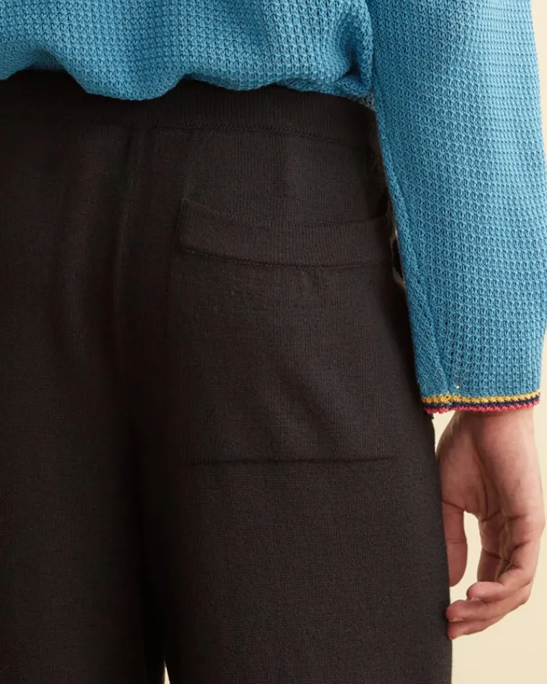 Trousers & Pants<BODE Crepe Joggers Black