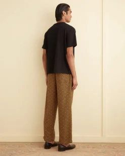 Trousers & Pants<BODE Crescent Jacquard Joggers Gold