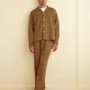 Shirts<BODE Crescent Jacquard Louie Shirt Gold