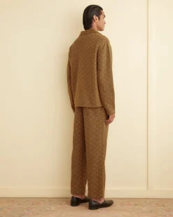 Outerwear<BODE Crescent Jacquard Louie Shirt Gold