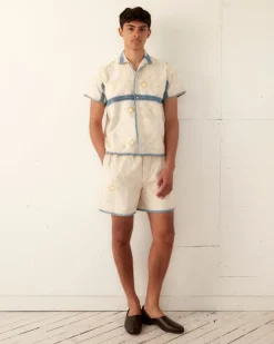 Shirts<BODE Crochet Ladderwork Short Sleeve Shirt Multi