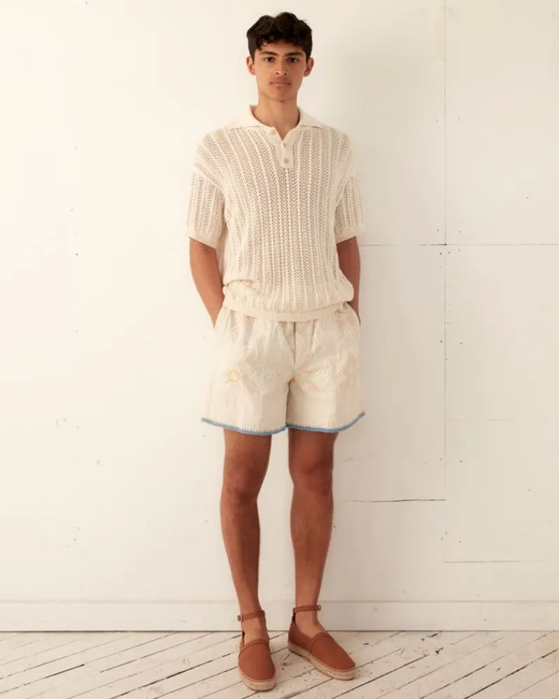 Shorts<BODE Crochet Ladderwork Shorts Multi