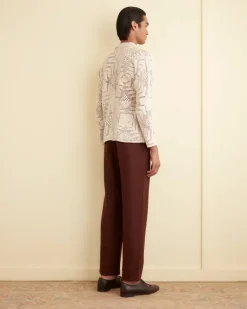 Shirts<BODE Crochet Shirt Cream