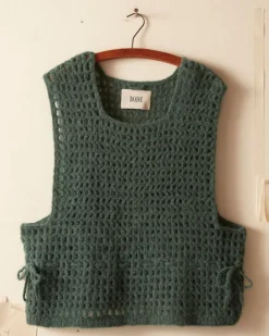 Knitwear<BODE Crochet Vest - Green