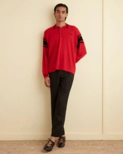 Knitwear<BODE Cycling Polo Red