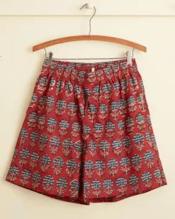 Shorts<BODE Dahlia Block Print Rugby Shorts