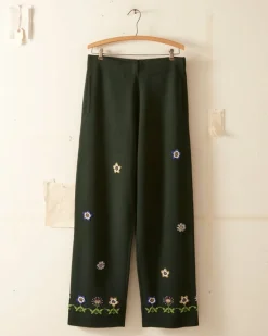 Trousers & Pants<BODE Daisy Garden Joggers - Green