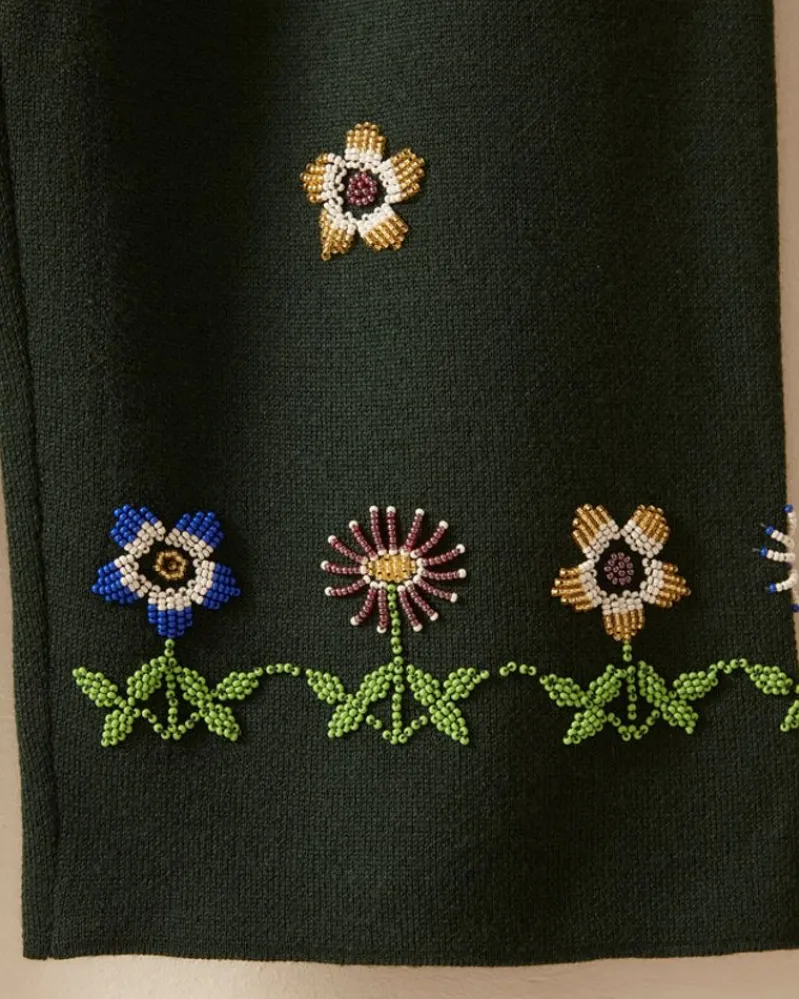 Knitwear<BODE Daisy Garden Joggers - Green