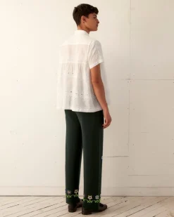 Trousers & Pants<BODE Daisy Garden Joggers - Green