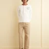 Cut & Sew<BODE Daisy Never Tell Henley Cream