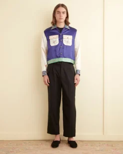 Outerwear<BODE Daisy Never Tell Jacket Purple