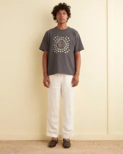 Cut & Sew<BODE Daisy Never Tell Tee Charcoal