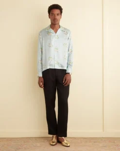 Shirts<BODE Daisy Shirt Blue
