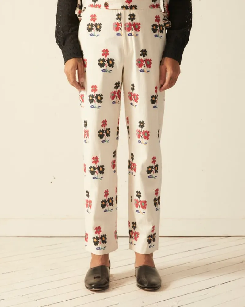 Trousers & Pants<BODE Daisy Sprig Trousers